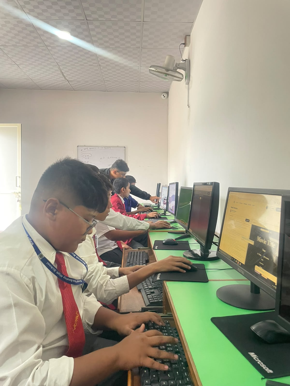 Learning in classroom